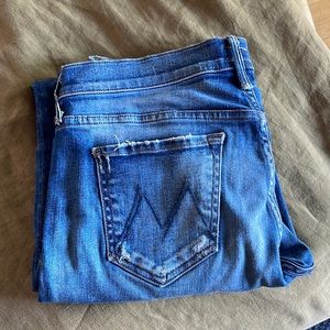 MOTHER Size 29 The Dropout Tequila Wash ankle length jeans